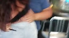 Fast food real catfight